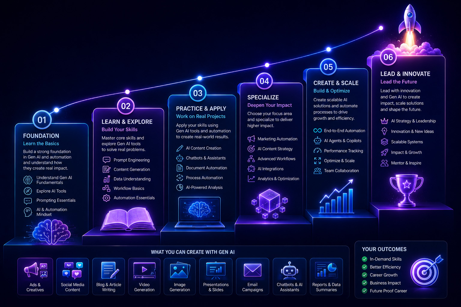 Career progression visualization